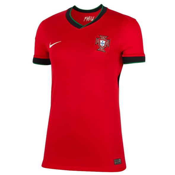 Camiseta Portugal Primera equipo Mujer 2024